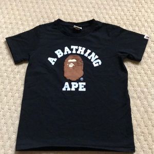 Bape women’s shirt with furry ape!
